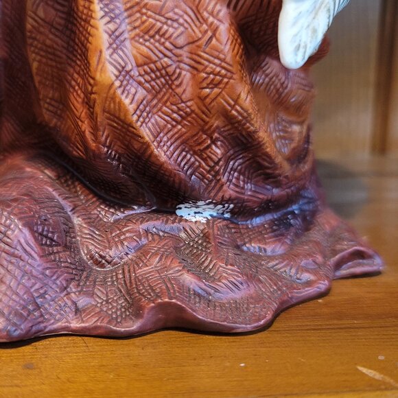 Grandeur Noel Porcelain Angel Set of 2 Holiday Figurines - Picture 6 of 10